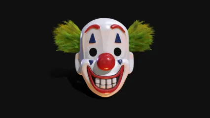 次世代小丑面具模型3D模型