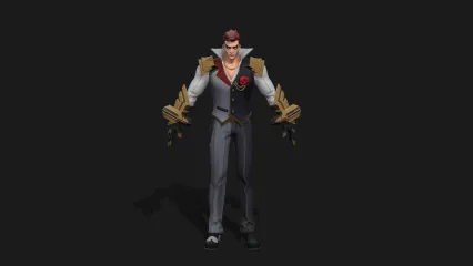 礼服男 帅哥 战士 武士3D模型