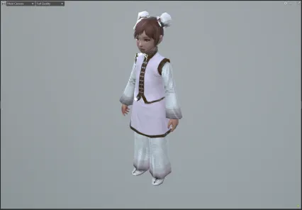 古代男孩 次世代男孩 古装男孩 古代人物 古代女孩3D模型
