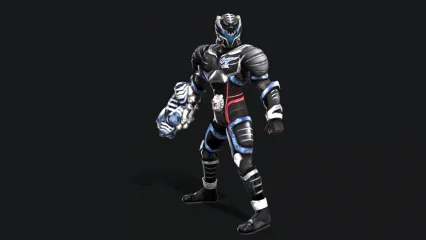 次世代 动漫人物 幻想人物 战甲  未来战士 3D模型 蒙面超人 假面武士