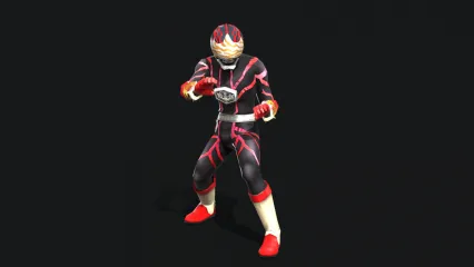 次世代 动漫人物 幻想人物 战甲  未来战士机甲战士 假面超人 假面武士 3D模型
