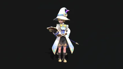 小魔法师 小帅哥 小仙子 小魔仙 术士 巫师3D模型
