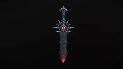恶魔剑 大剑 大刀 宝剑 恶魔之眼 巨剑 武器 兵器 魔剑 魔刀 魔幻神剑 能量魔刀3D模型