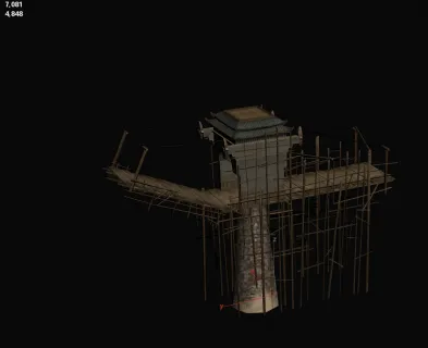 桥 古桥 搭建石桥 建筑中的石桥 维修石桥3D模型