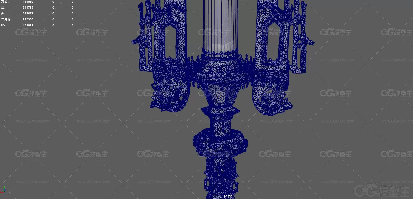 古董灯具 遗迹灯具 欧式灯具 台灯 黄金台灯 皇室灯具 古物 文物 中世纪台灯 西方灯具-12