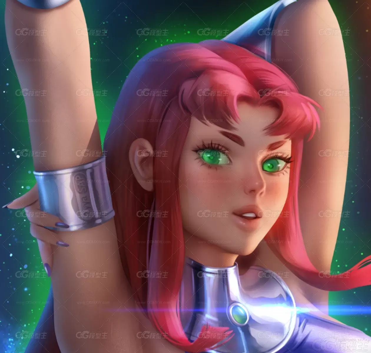 Ayyasap画师23.4月第56期更新精致唯美的人物CG插画设计-2