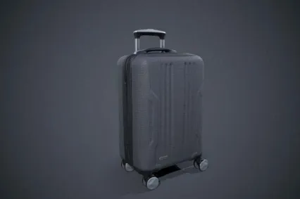行李箱 拉杆箱 旅游箱 手提箱 拖箱 滚轮箱 商务行李箱 拉杆行李箱3D模型