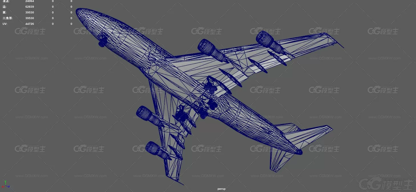 波音747客机 航空飞机 空客 客机 民用飞机 专机 国际航空 飞机 日本客机-10