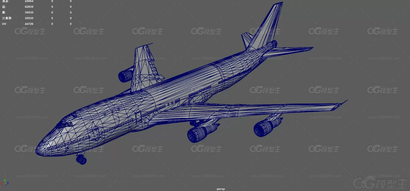 波音747客机 航空飞机 空客 客机 民用飞机 专机 国际航空 飞机 日本客机-15