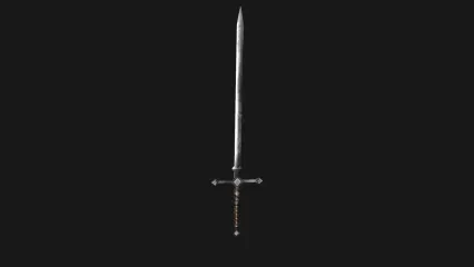 游戏道具 武器装备 剑 宝剑 冷兵器 魔幻宝剑 古代长剑  欧洲剑 中世纪宝剑