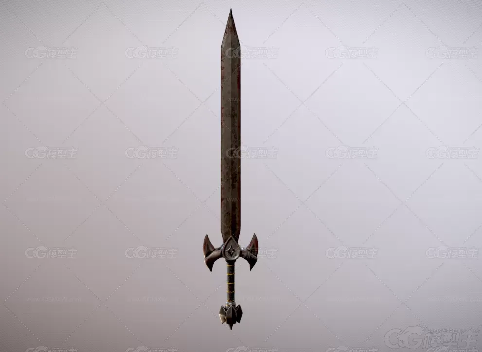 游戏道具 武器装备 剑 宝剑 冷兵器 魔幻宝剑 古代长剑  欧洲剑 中世纪宝剑-1