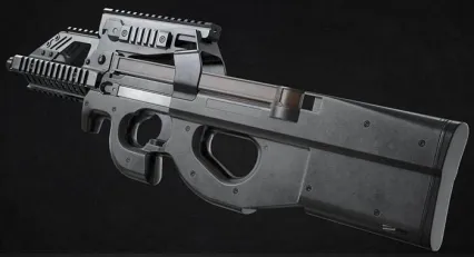 P90 SMG冲锋枪 突击步枪 枪械3D模型