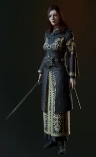 中世纪女战士 美女武士 剑客 游侠 女精灵战士3D模型