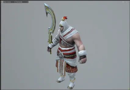 战士 武士 古代战士3D模型