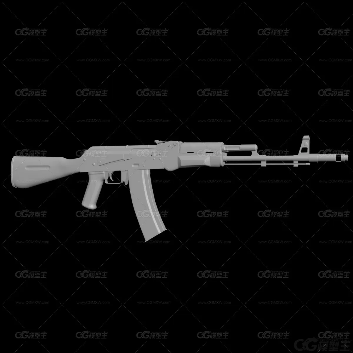 突击步枪 AK47 枪械 冲锋枪 自动枪 武器 步枪 军用武器 AK-74M突击步枪 苏联步枪-1