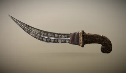 古代匕首 法器 法纹 冷兵器
