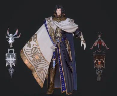巫族将士  青年角色男