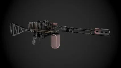 火焰枪 火焰喷射器 喷火器 喷火枪 热武器 大杀伤武器 手持式火焰枪 赛博朋克火枪