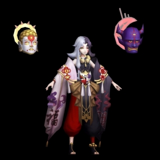 阴阳师 阴阳人 魔男 魔法师 巫师 术士3D模型