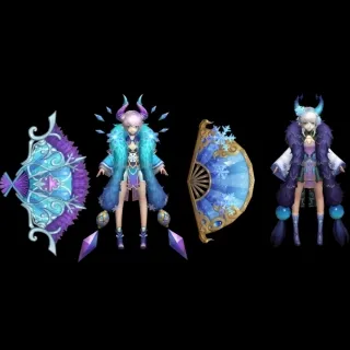 牛魔冰凌女神 血冰女 铁扇公主 女妖 妖后 牛妖 仙子 仙女 仙剑人物3d模型