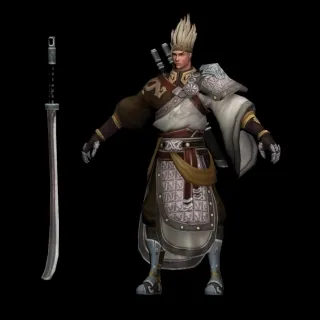 boss  高级侍卫  刀客 士兵 古代护卫 战士 武士 镖师 大将军3d模型