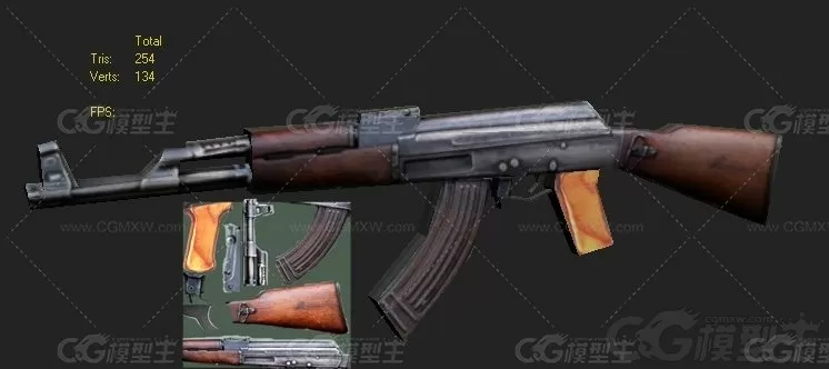 AK47 武器 枪械 步枪-2