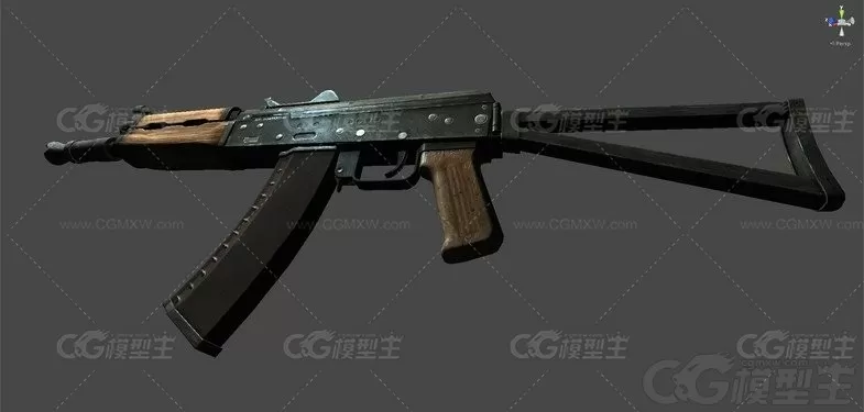 突击步枪 AK47 枪械 冲锋枪 自动枪 武器 步枪 军用武器 AK-74M突击步枪 苏联步枪-5