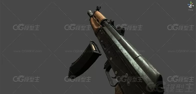 突击步枪 AK47 枪械 冲锋枪 自动枪 武器 步枪 军用武器 AK-74M突击步枪 苏联步枪-3