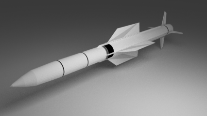 导弹 防御 武器 军用 国防 3D模型 ,防守 飞弹