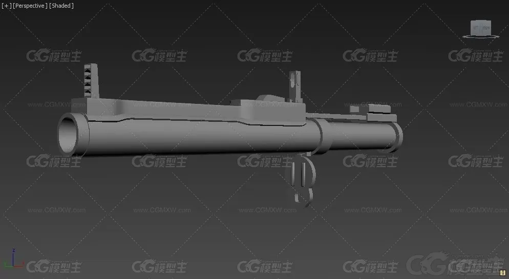 M72 火箭筒 RPG 3d模型 多文件格式-4