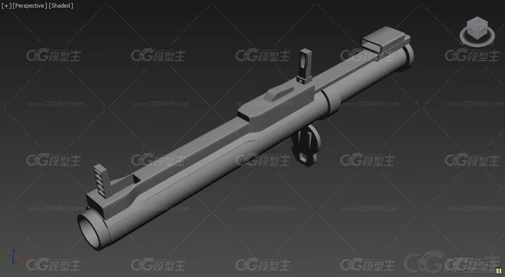 M72 火箭筒 RPG 3d模型 多文件格式-2