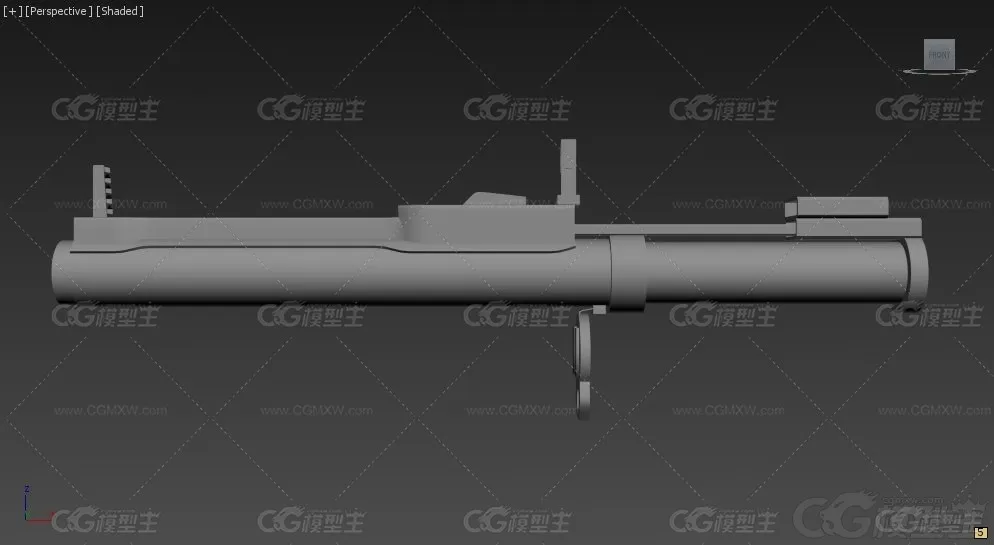 M72 火箭筒 RPG 3d模型 多文件格式-6