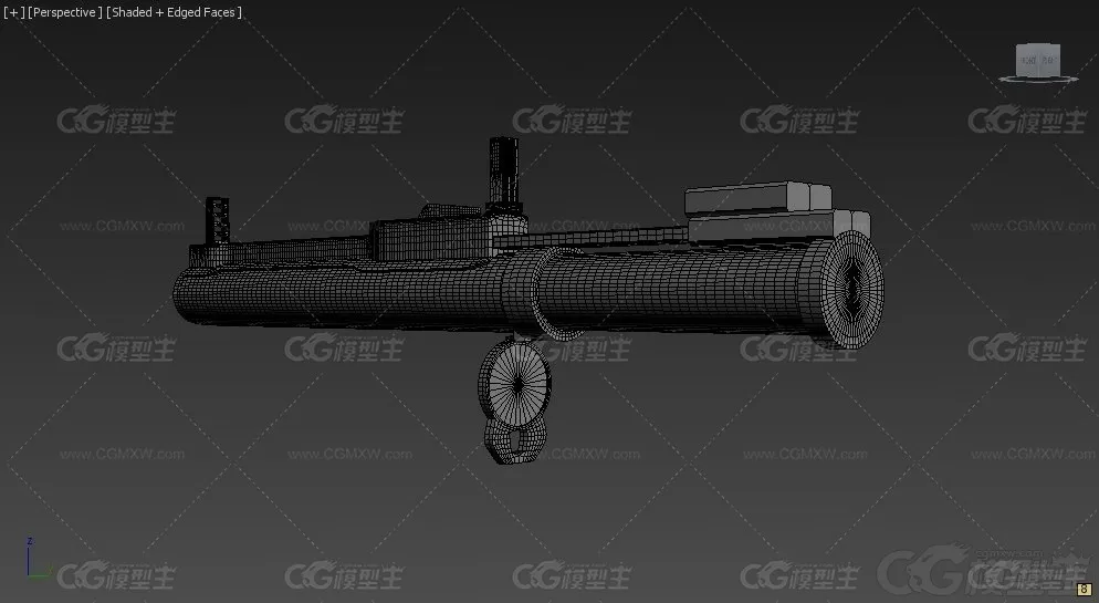 M72 火箭筒 RPG 3d模型 多文件格式-9