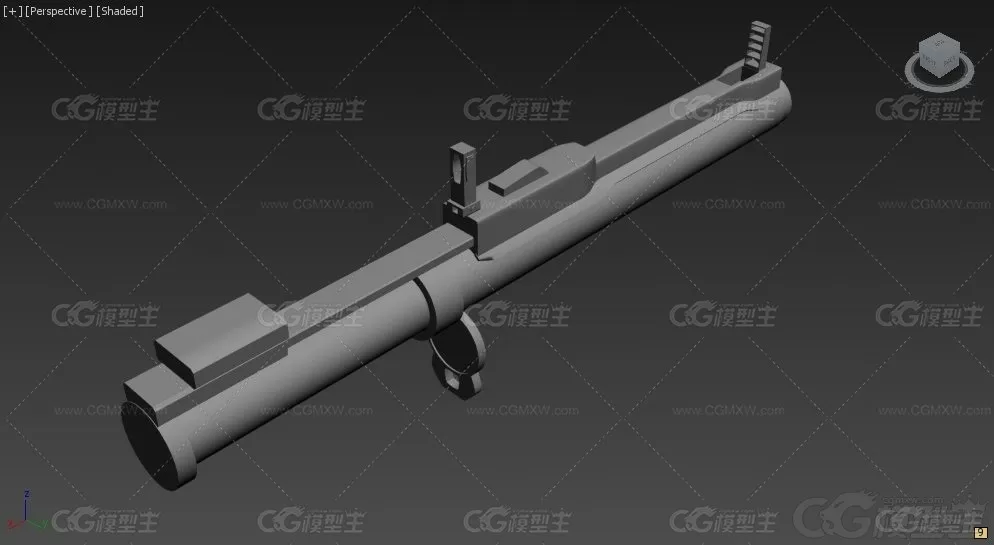 M72 火箭筒 RPG 3d模型 多文件格式-10