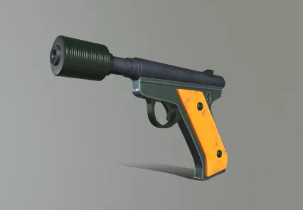 比赛 发令枪 3D模型