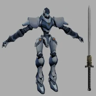 科幻 战斗机器人 机甲 3D模型