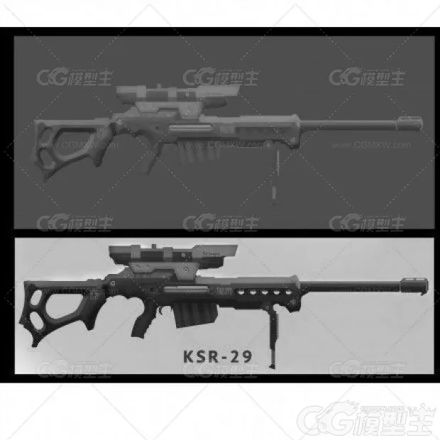 KSR-29狙击步枪 多文件格式-8