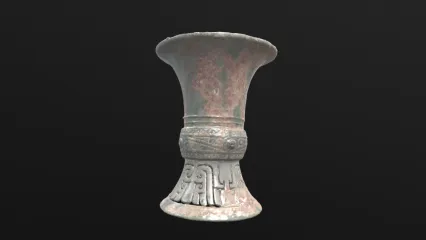 扫描模型 精细3d打印 中华瑰宝 民族文化 中国古代青铜器模型