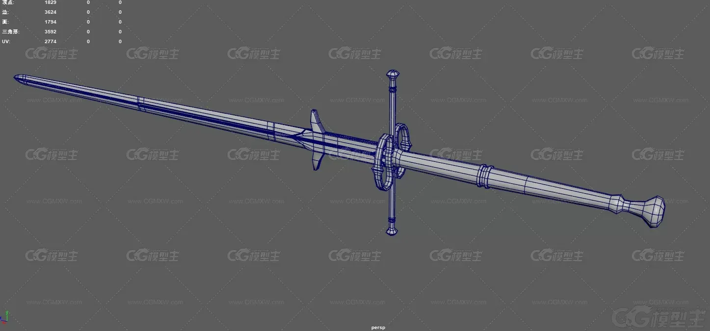 中世纪长剑 双手剑 骑士剑 冷兵器 武器 古代武器 欧洲剑 圣剑 重剑 西方剑 铁剑 古...-12