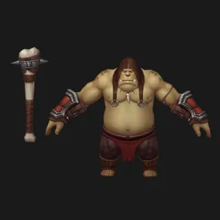 兽人 半兽人 种族兽人战士 魔兽士兵 武士 怪物战士3D模型
