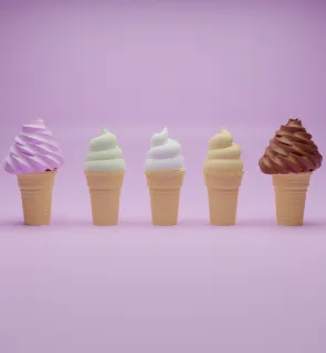 雪糕甜筒