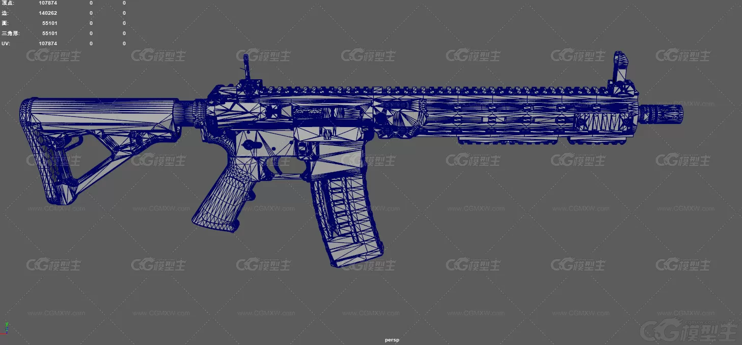 AR15步枪 枪械 自动步枪 军事武器 m4卡宾枪 突击步枪 战术版步枪 柯尔特步枪 武器 ...-10