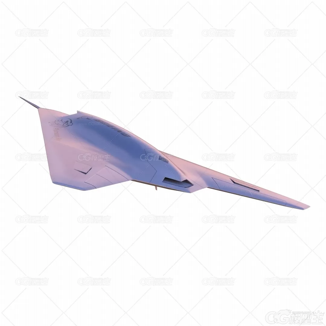 波音 X-45C X-45C X-46 联合无人机 Boeing X-45C X-46 无人侦察机3D模型-5