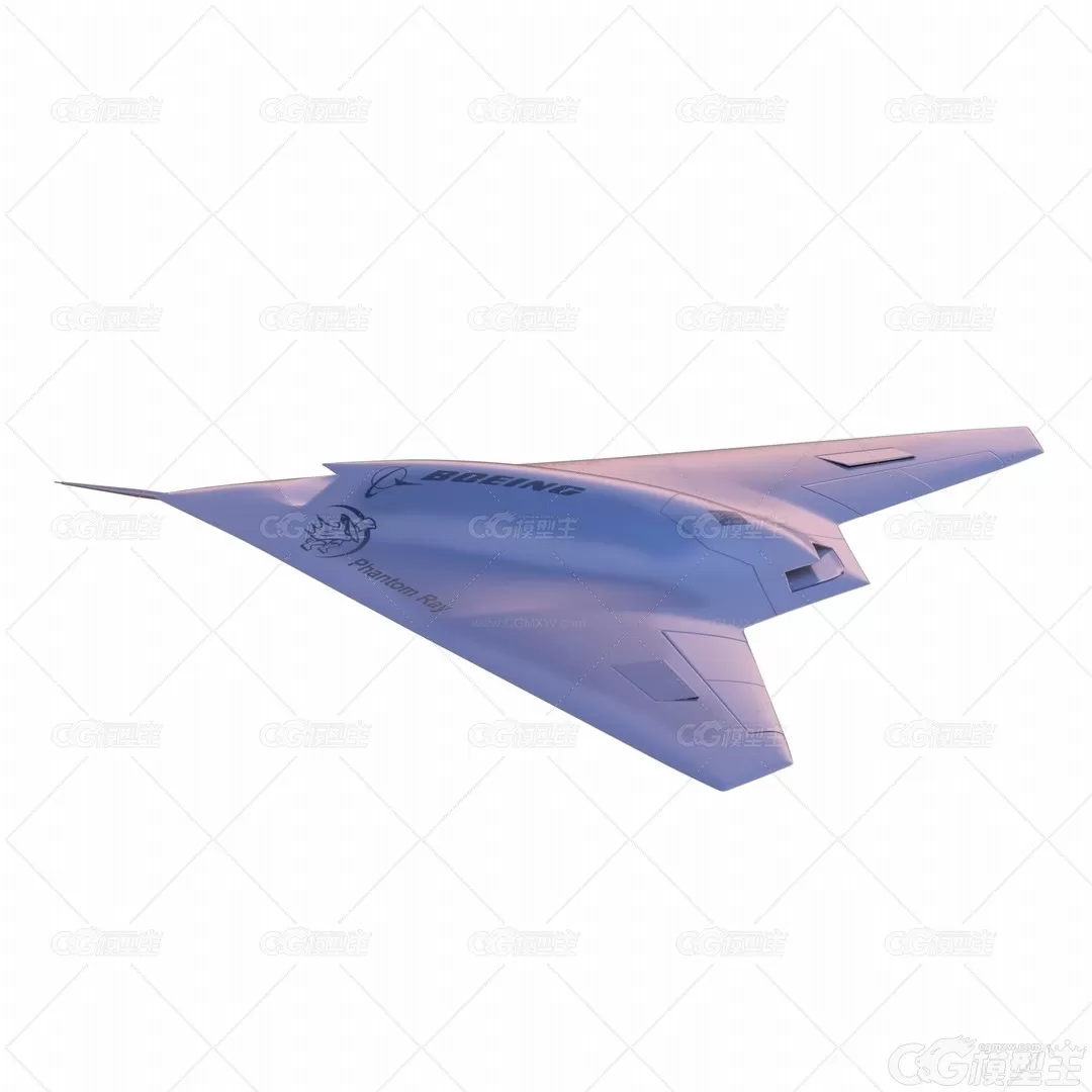 波音 X-45C X-45C X-46 联合无人机 Boeing X-45C X-46 无人侦察机3D模型-6