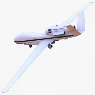 全球鹰无人机 RQ-4全球鹰 无人机 全球鹰 飞机 无人飞机 Global Hawk 侦察机3D模型