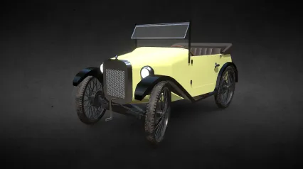 次时代 写实 车辆载具 古董车 1929 宝马 BMW 老爷车