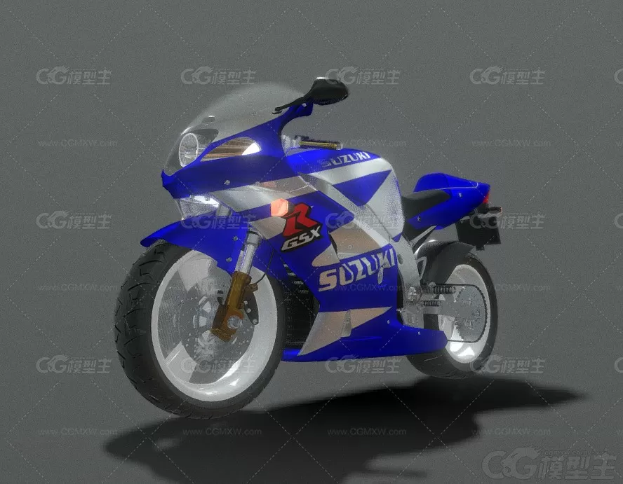 铃木  GSX-R 摩托车 赛车 骑行机车 交通工具-1