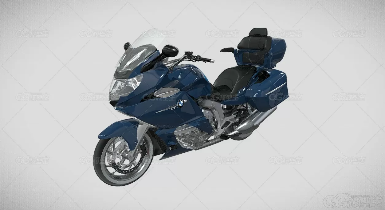 宝马 bmw k1600 gtl 摩托车 摩托 机车 卡通摩托 机动车-1