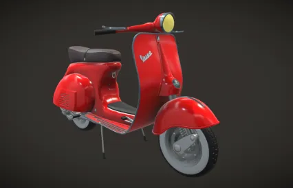 vespa 踏板摩托车 木兰车 女士摩托车 踏板车 复古摩托车 机车 小型摩托车