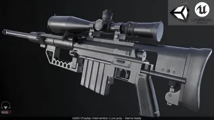 M200 Cheytac M200狙击步枪 手动枪机 枪托 枪械 现代武器 远距离射击 狙击手